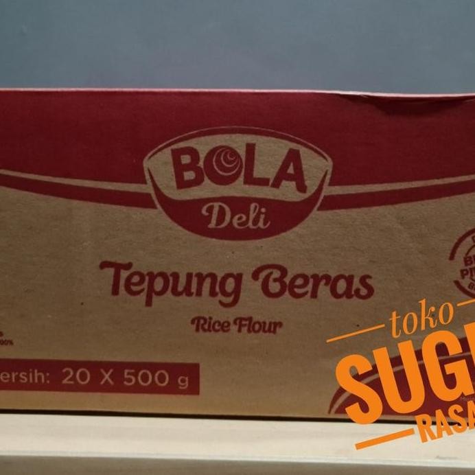 Terlaris Bola Deli Tepung Beras Dus (20 500Gr)