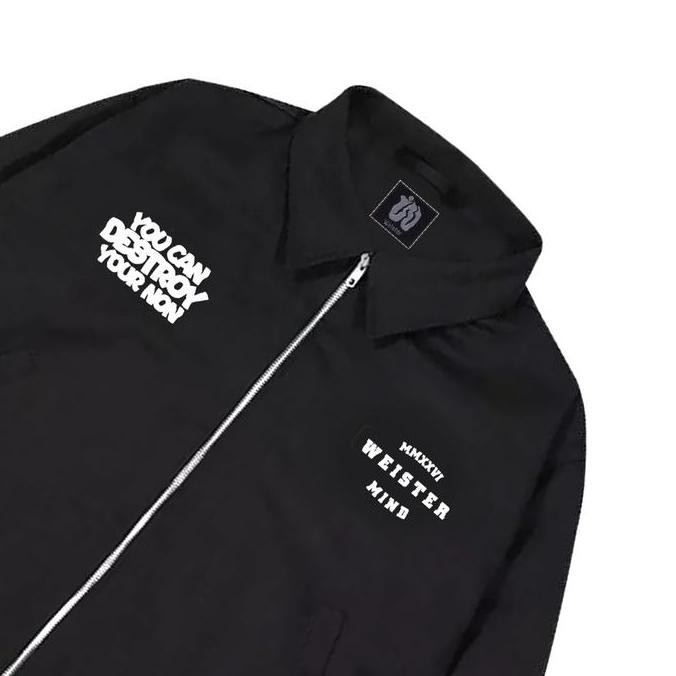Sale Weister Work Jacket Boxy Hitam - Yourself Jaket Tebal