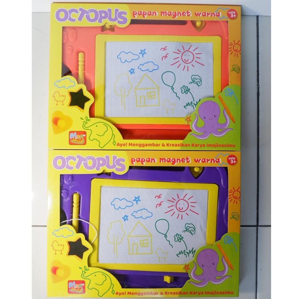 

OCTOPUS PAPAN TULIS MAGNET WARNA