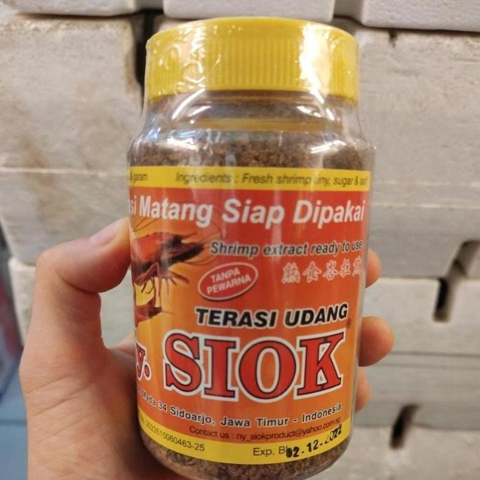 

Terasi Udang Trasi Udang Ny Siok Matang 150gr khas sidoarjo asli murah H85