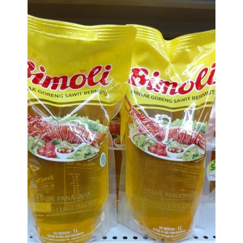 

Bimoli minyak goreng 1 Liter