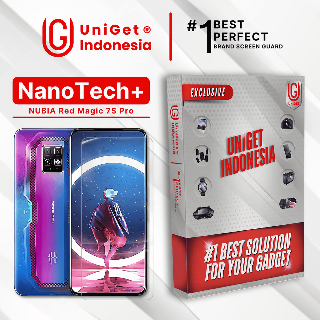 UniGet EPU BIO GENESIS Hydrogel for Nubia Red Magic 7S Pro / Screen Guard (Nanotech+ 100% Recycle) P