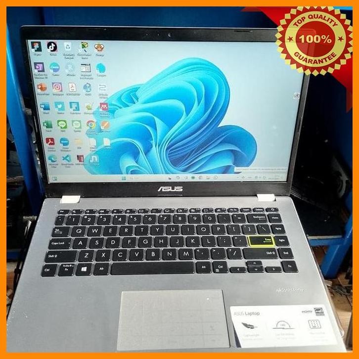 [PRU] LAPTOP ASUS E410MA INTEL N4020 SSD 512GB KEYBOARD BACKLIGHT NYALA
