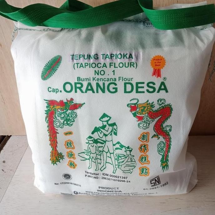 

Terlaris Tepung Tapioka Cap Orang Desa 5Kg