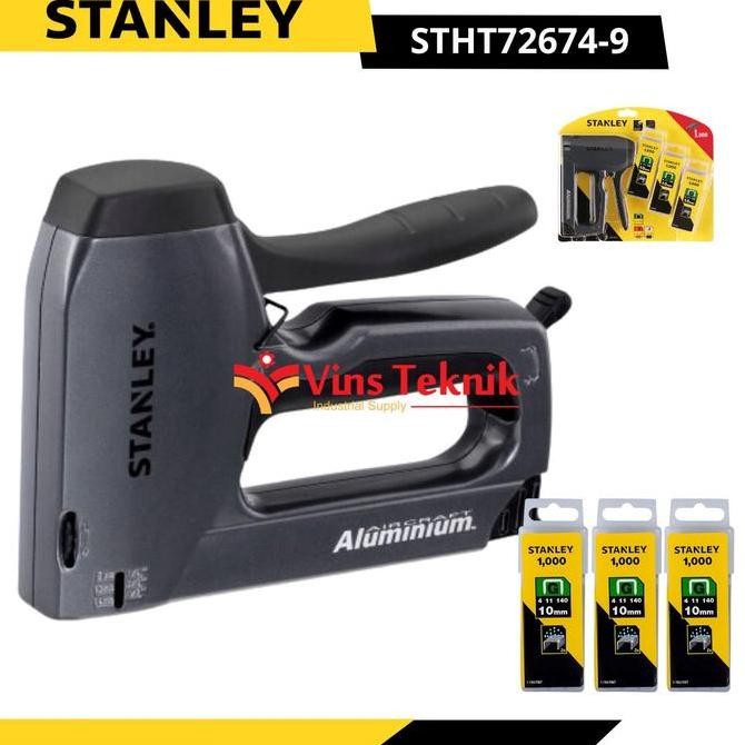 

BERKUALITAS STAPLES TEMBAK ALUMUNIUM SET REFILL 3000PCS STANLEY STHT72674-9