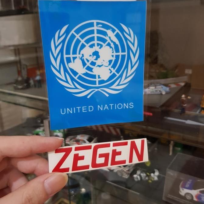 

Promo sticker stiker united nations tempel dalam stickon COD