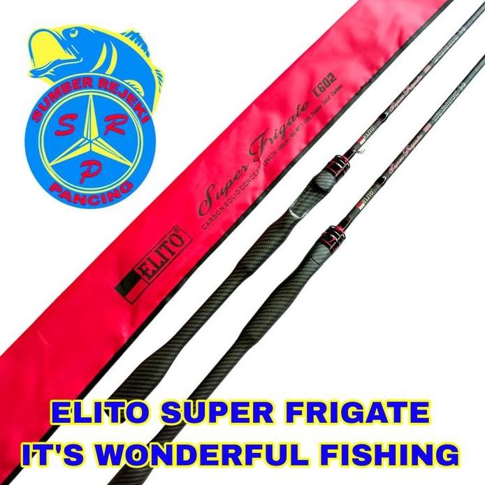 

Terlaris Joran Elito Super Frigate Fuji Solid Carbon