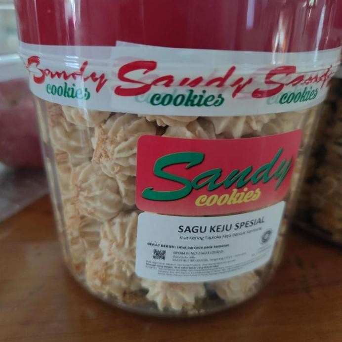 

Terlaris Sagu Keju Special Sandy Merah