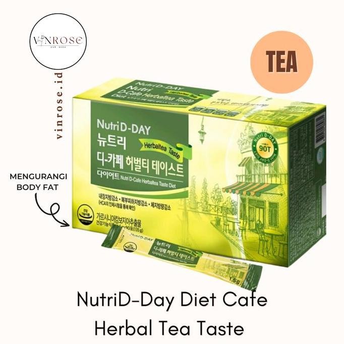 

Nutrid-Day Diet Cafe Herbaltea Taste/ Teh Herbal Diet