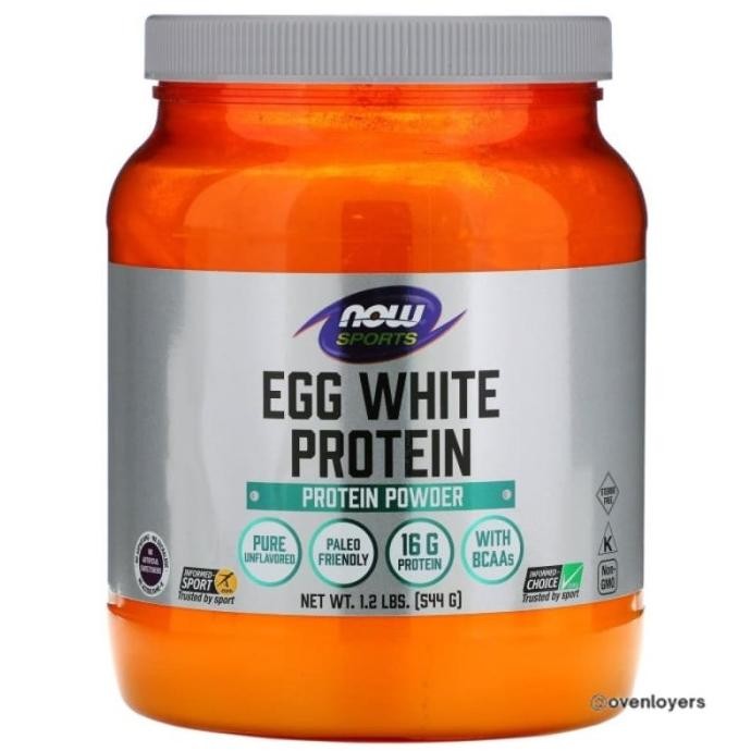 Now Sports Egg White Protein 544 G