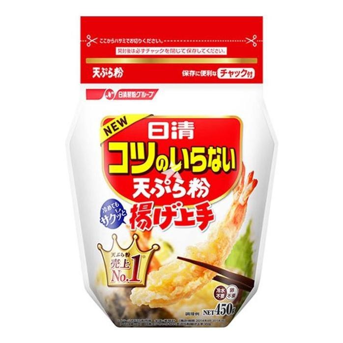 

Terlaris Nisshin Welna Tempura Batter Mix /Tempurako 450Gr