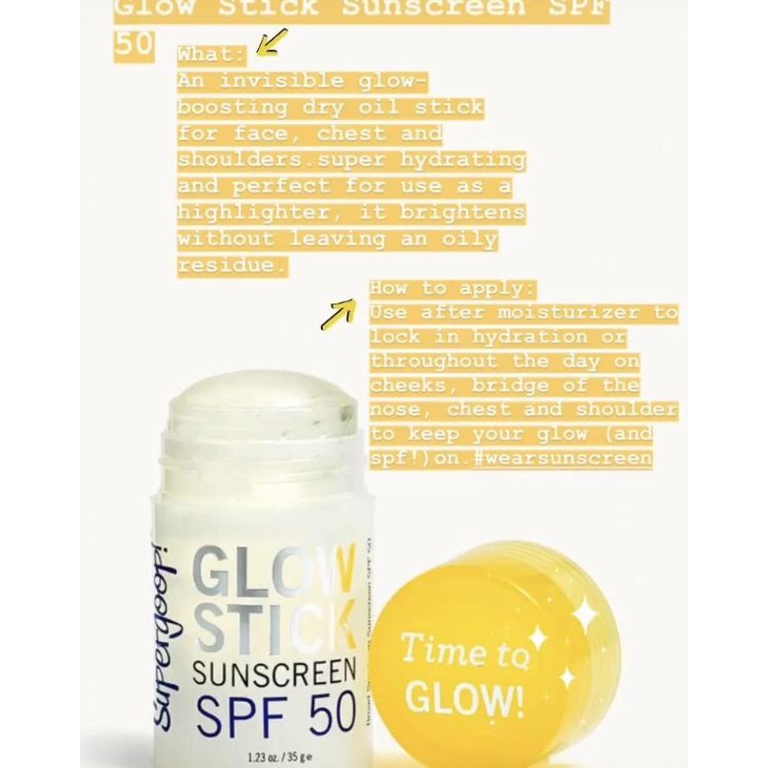 Supergoop Supergoop Glow Stick Sunscreen Spf 50