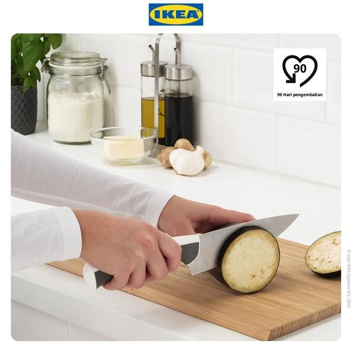 

Terlaris Ikea ndlig Pisau Dapur Abu-Abu Muda/Putih Set Isi 3Pcs