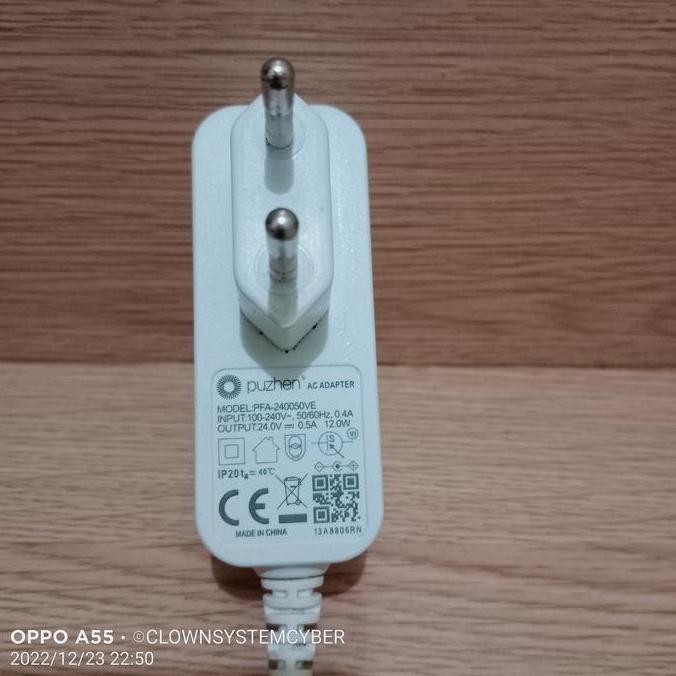 Adaptor Humidifier Aromaterapi Puzhen 24v 0.5A diffuser young living murah