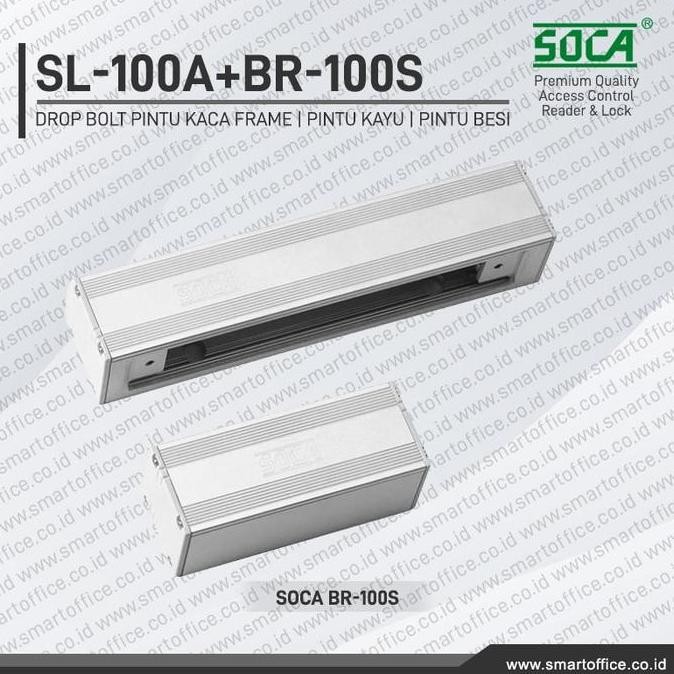 SOCA SL100A Electric Drop Bolt + Bracket BR100S for SOCA SL100 murah