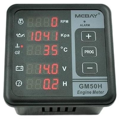 Module Gm50H Mebay Engine Meter Digital Gm 50H Genset Mesin Pompa Hydrant Pump