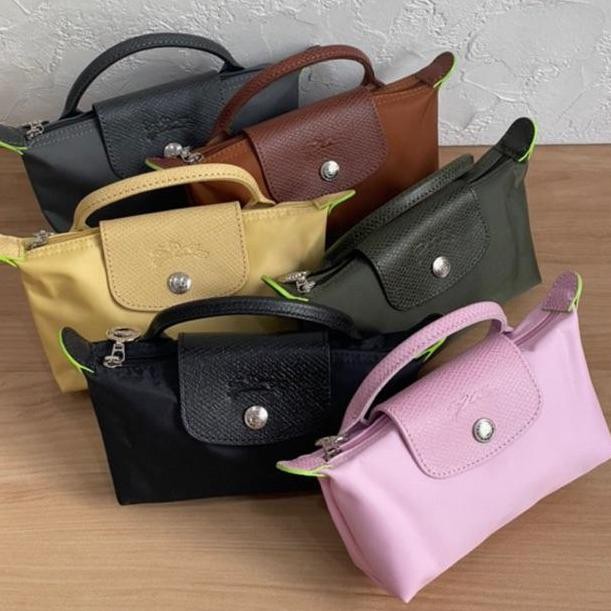 LC Le Pliage Original Mini XS Pouch With Top Handle