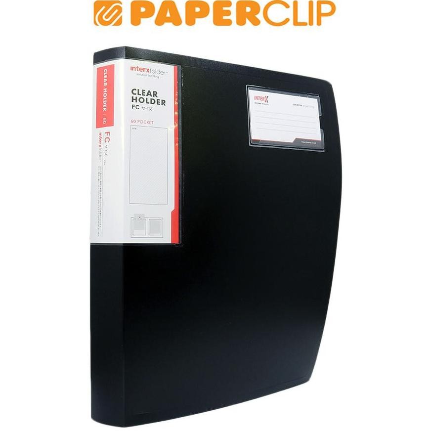 

LINDU CLEAR HOLDER INTERX CHX160F FC ISI 60 BLACK