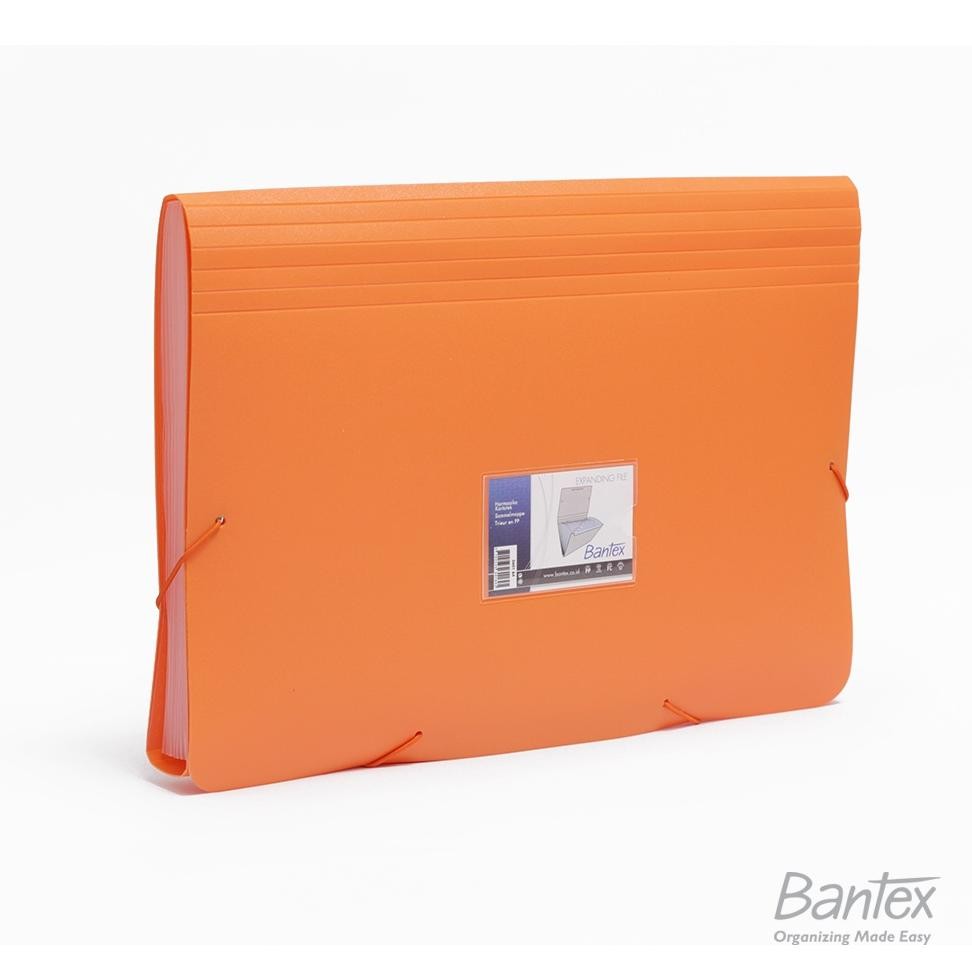 

LINDU Bantex Expanding File PP Folio Mango #3601 64