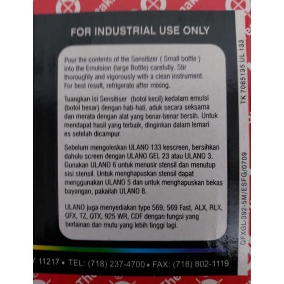 

KA Ulano 133 200gr obat afdruk basis minyak