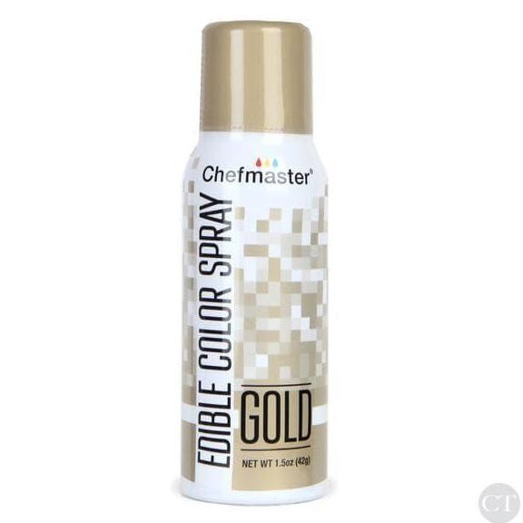 

Edible Spray Color - Gold