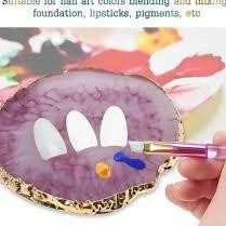 

KA Pallete Nail Art Shell / NailArt Palet Kerang 2 Sisi / Display Foto Nail Art