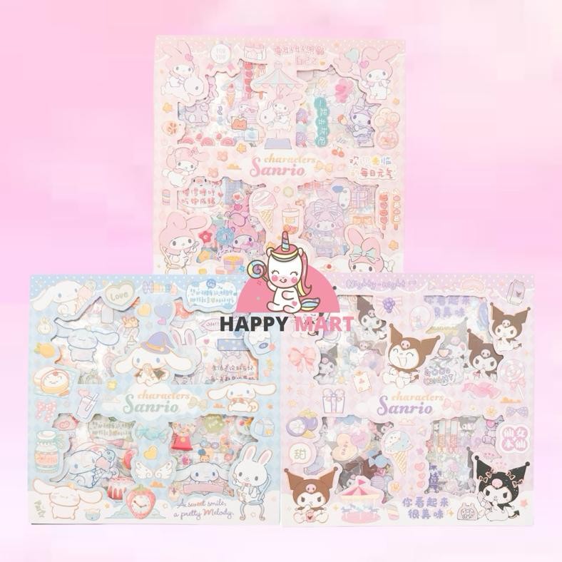 

KA sticker virall gen 2 motif sanrio kuromi / melody / cinnamoroll