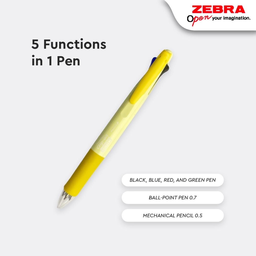 

Ze Clip On - Multifunction Pen Gradation Series 0.7MM