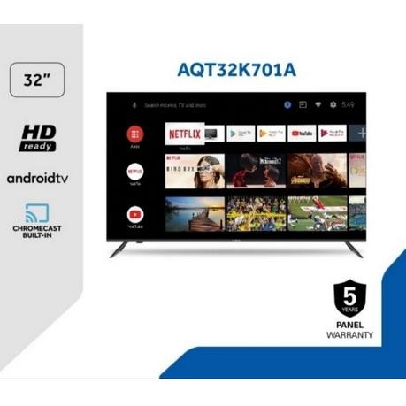LED TV AQUA 32" ANDROID AQT 32K701 AF 32 INCH AQT32K701A FHD
