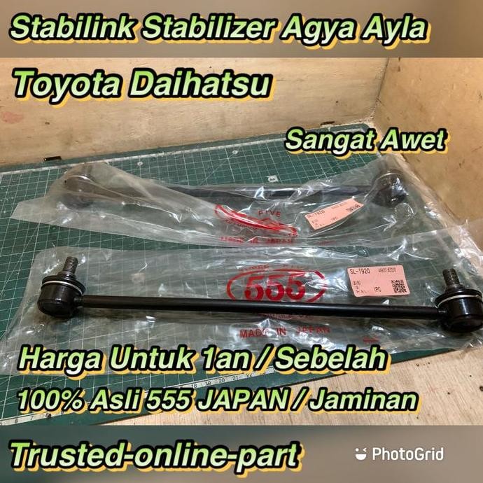 . Stabil link Stabilizer Agya Ayla 100% Asli 555 JAPAN