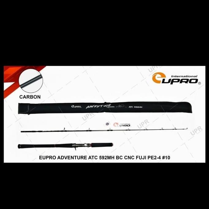 

Terlaris Joran Eupro Adventure Spin 592 178 Cm Joran Jigging Tanduk Overhead