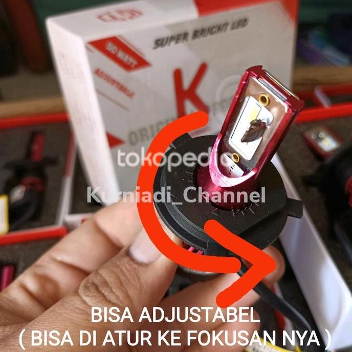 . LED H4 RED EDITION