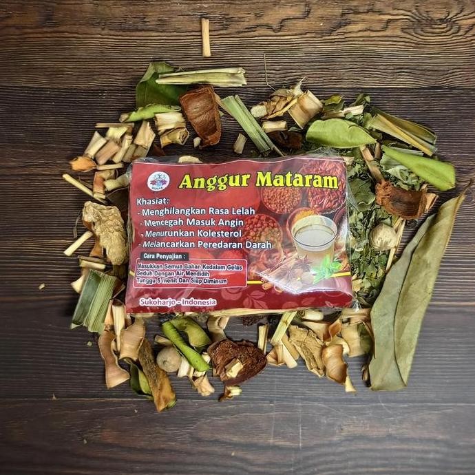 

monggo] Wedang Anggur Mataram Plus Gula Kristal, Penurun Kolesterol