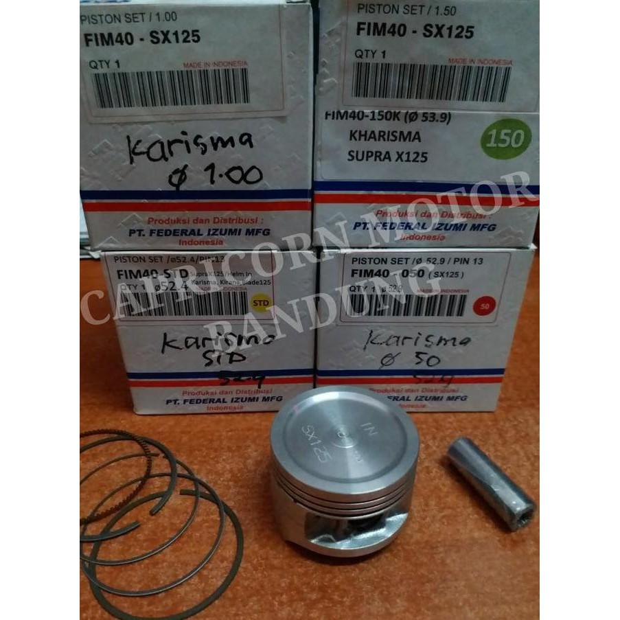 . Piston Kit KARISMA SUPRA X 125 FIM