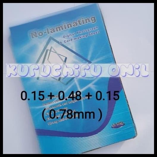 

Terlaris Pvc Sheet Id Card - 25Set / Kertas Pvc Id Card / Bahan Id Card Good Quality