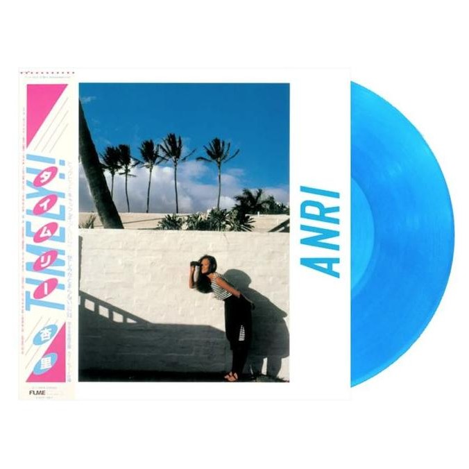 PIRINGAN HITAM / VINYL ANRI - TIMELY (TRANPARENT SKY BLUE) ORIGINAL DAN TERPERCAYA