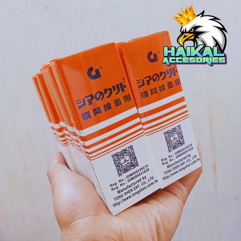 

1 Box Lem G Korea Lem Super Glue Lem Tetes Serbaguna Isi 50pcs Paket Hemat Untuk Usaha
