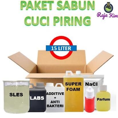 BEST PAKET SABUN CUCI PIRING / BAHAN BAKU SABUN CUCI PIRING "RAJA KIMIA"