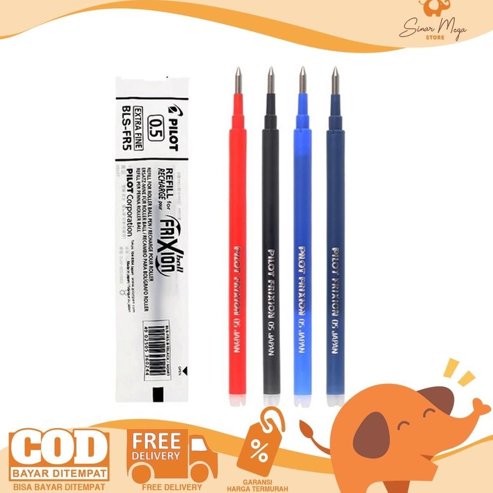 

Fj-44 Dg-4 Fx-76 Pilot Refill Pulpen Frixion Clicker 0.5Mm / 0.7Mm Blue & Black Murah Premium Murah Fj-44
