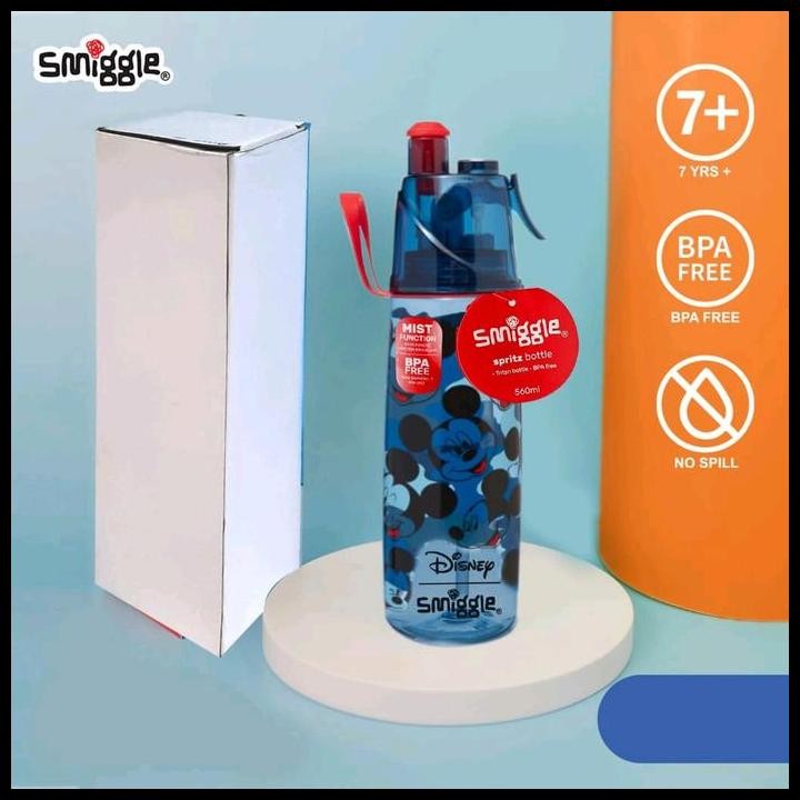 Terlaris Botol smiggle/smiggle lively spritz spray water bottle Best Seller
