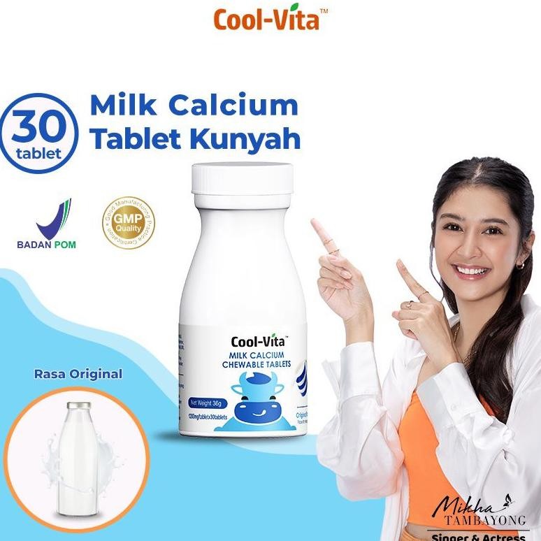 COOLVITA PENINGGI BADAN 30TABLET KUNYAH