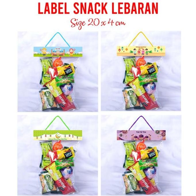 

Ready oke] Custom Label Snack Plastik Bingkisan Parsel Hampers Gift Souvenir