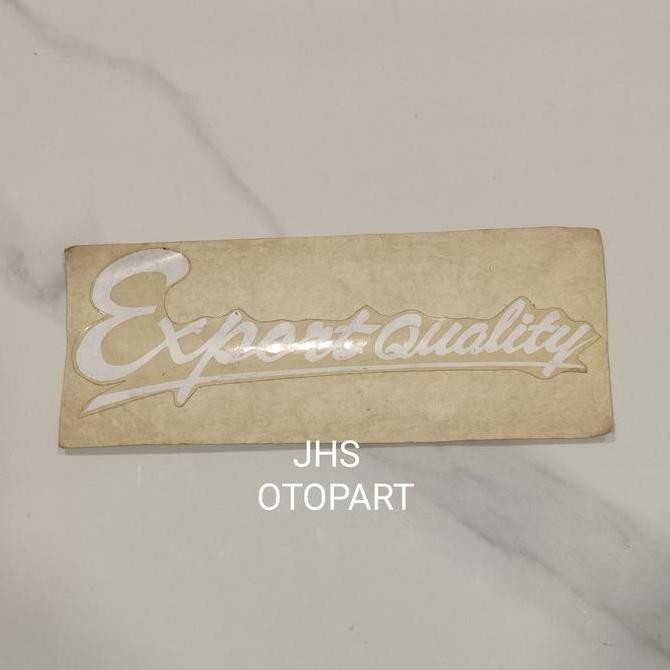 

Stiker Sticker Export Quality Putih Harga Bersaing