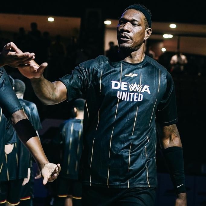 Dewa United Basketball Shooting Shirt 2024 Black