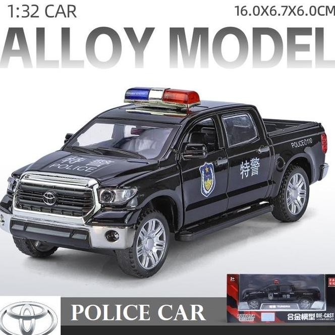 Diecast Mobil Polisi Toyota Doebel cabin Alloy Toys