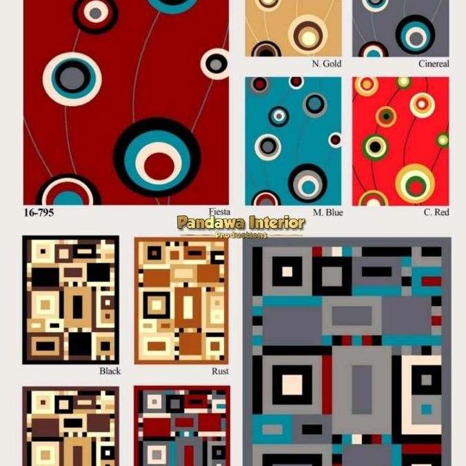 Karpet Permadani Karpet Turki ambal Moderno 160x210 murah