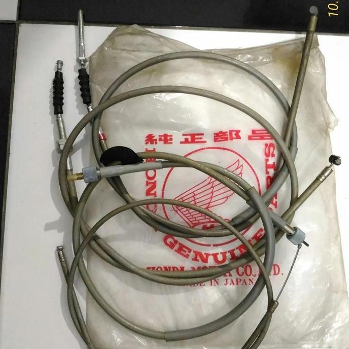 Kabel Set Gas Rem Kopling Speedometer Honda S90 S90z ASTRA
