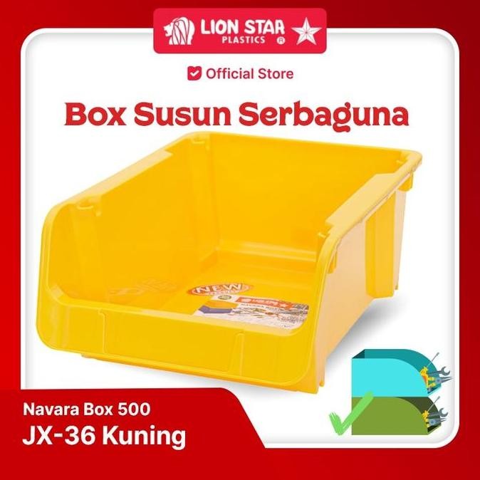 Diskon Lion Star Kotak Penyimpanan Navara Box 500 Jx-36