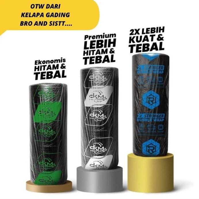

ready BUBBLE WRAP HITAM BUBLE WRAP BENING DKM PLUS POTONGAN