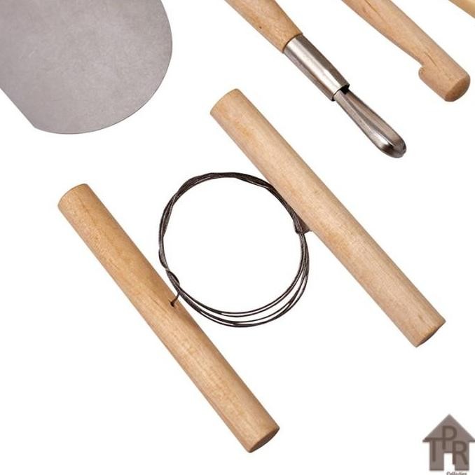 

ready !!! Butsir set / Alat ukir clay / Pottery tool / Modelling tools - 10pcs.
